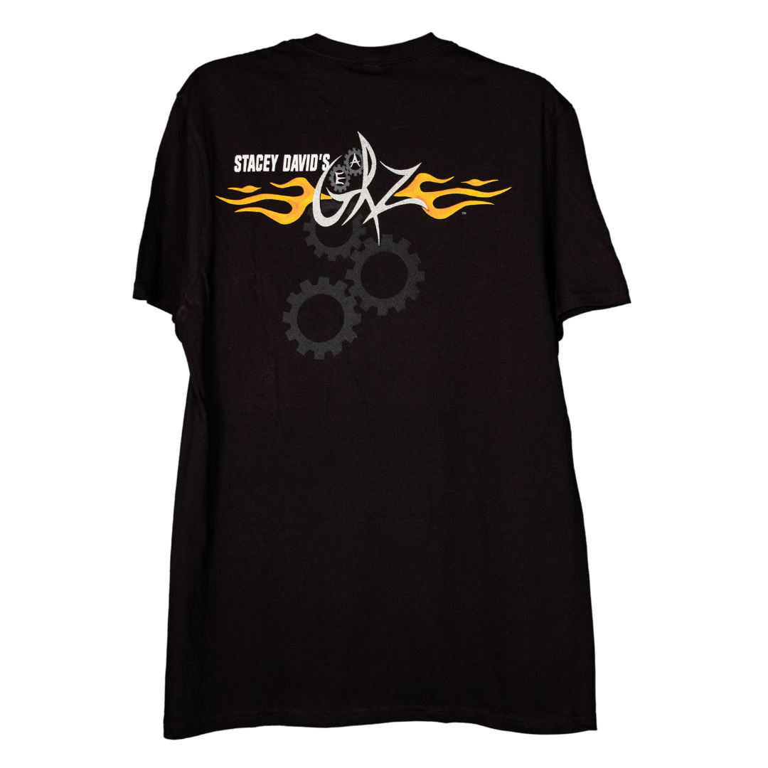 Gearz Black Short Sleeve T-Shirt