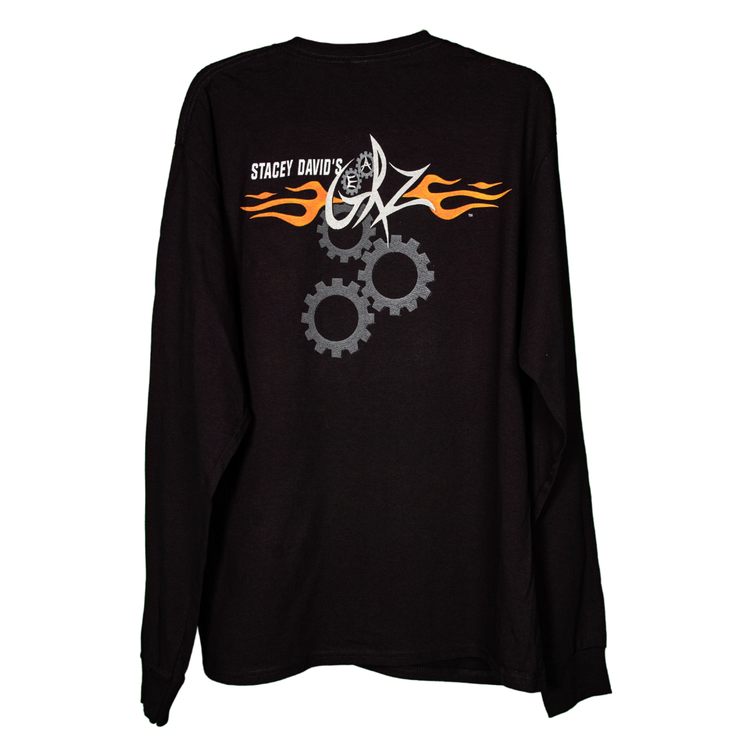 Gearz Black Long Sleeve T-Shirt