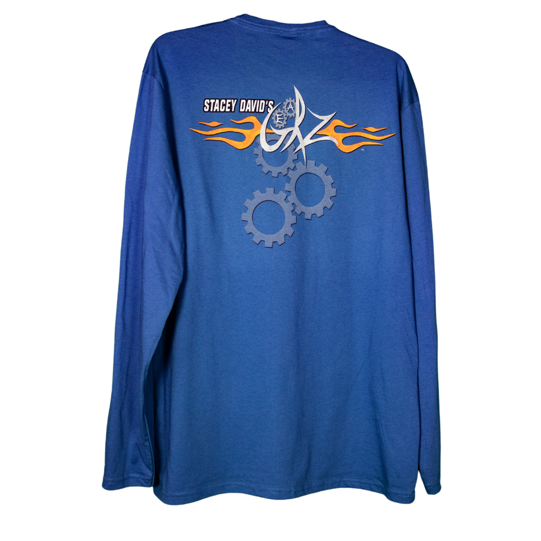 Gearz Blue Long Sleeve T-Shirt