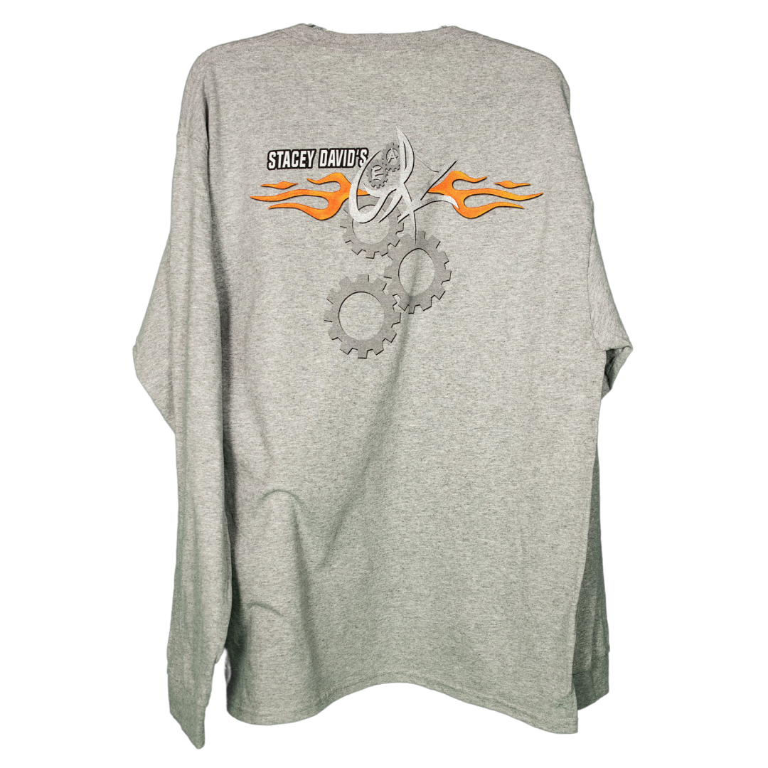 Gearz Gray Long Sleeve T-Shirt