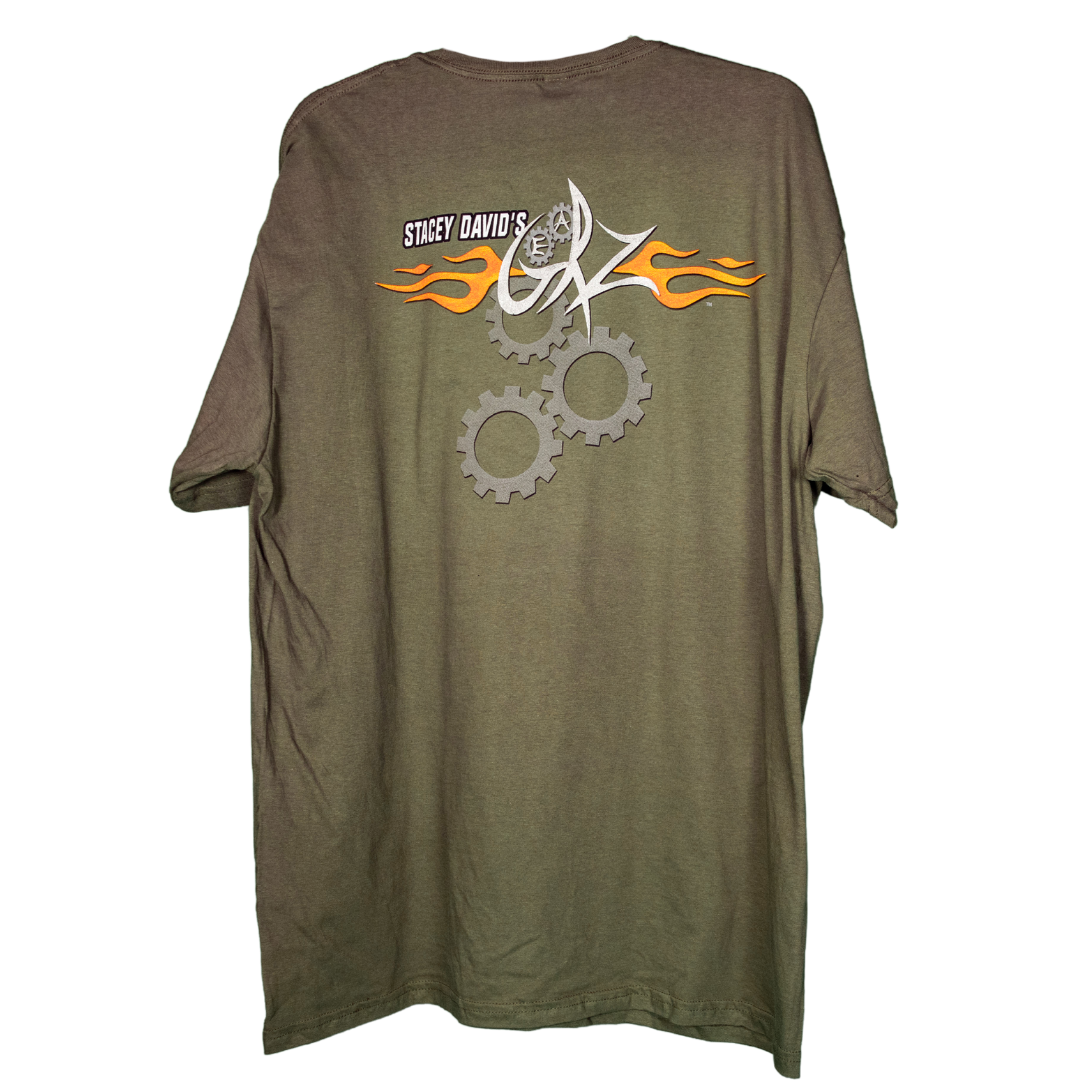 Gearz Military Green Short Sleeve T-Shirt