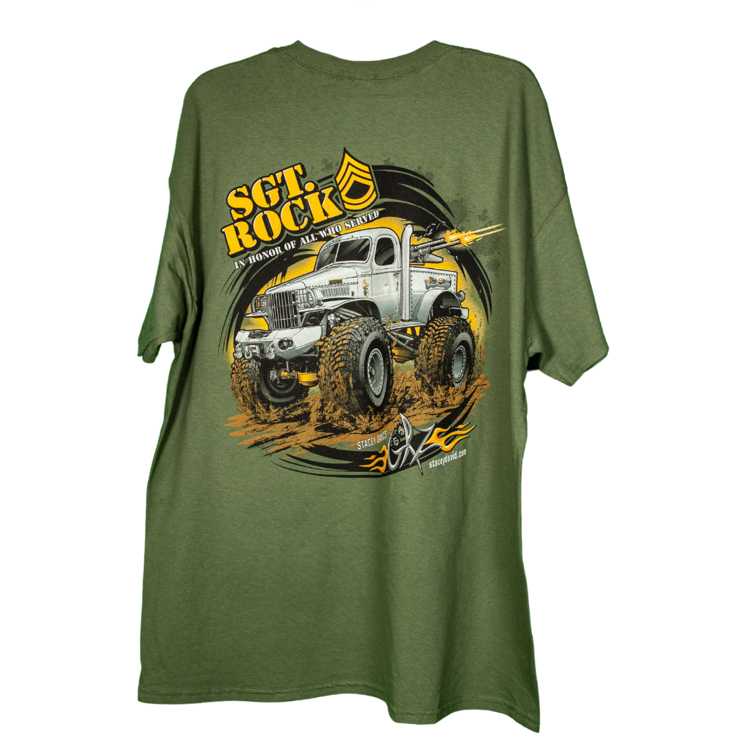 Sgt. Rock Short Sleeve T-Shirt Full Color Graphic