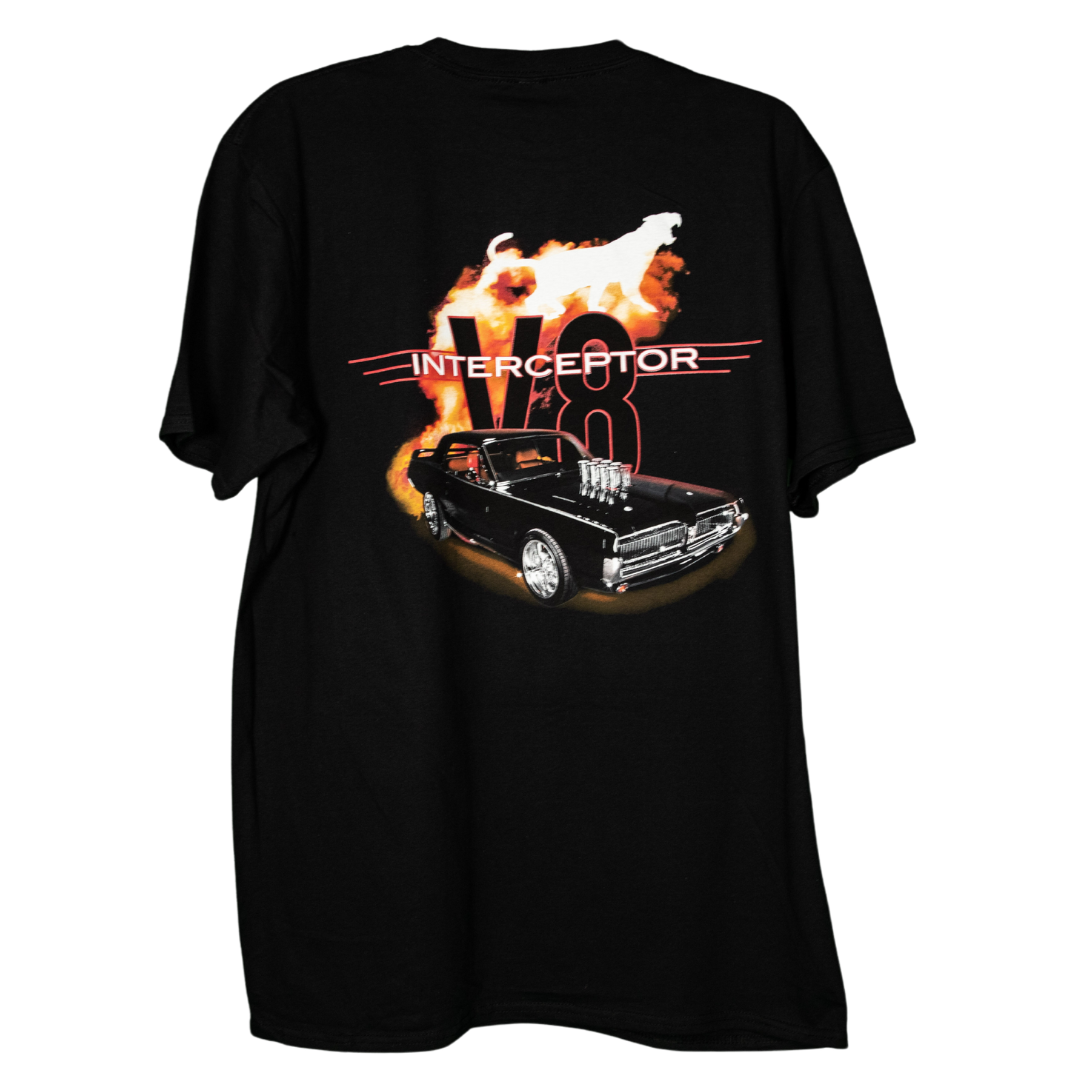 V8 Interceptor Short Sleeve T-Shirt Full Color Graphic